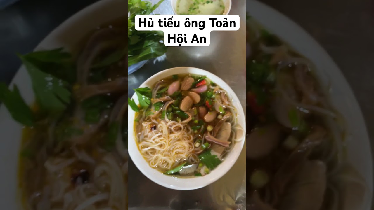 Hủ tiếu ông Toản Hội An