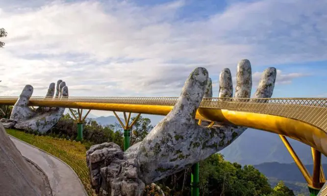 golden bridge | Anh Khoa Company | Scooter Rental Hoi An | hoianit.com