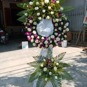 hoa chia buồn hội an