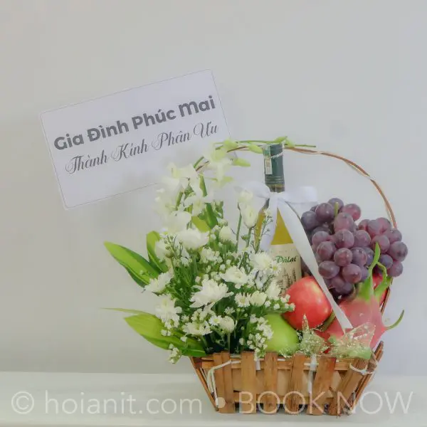 Giỏ hoa quả hội an