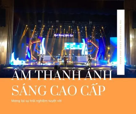 thuê âm thanh ánh sáng ở hội an