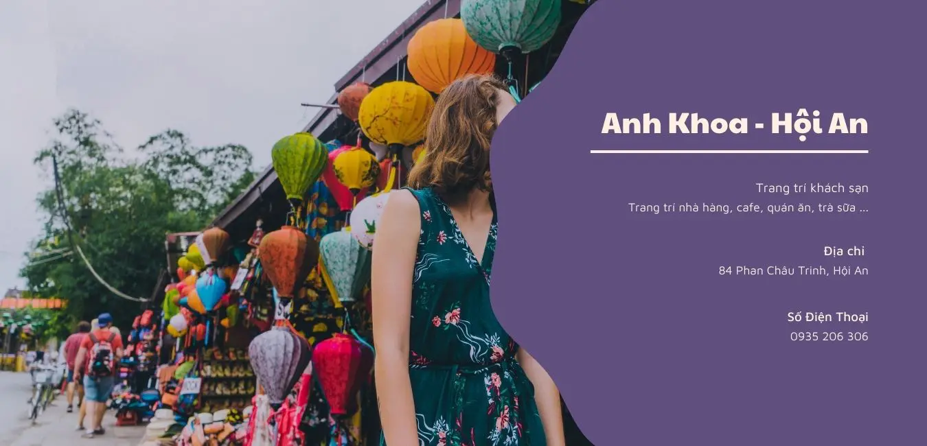 Xưởng Đèn Lồng Hội An Tốt Nhất 1 | Anh Khoa Company | Scooter Rental Hoi An | hoianit.com