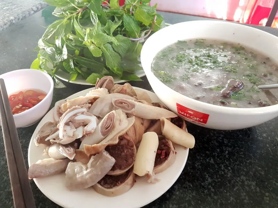 cháo lòng hội an