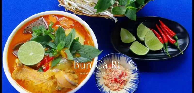 bún cà ri ngon hội an