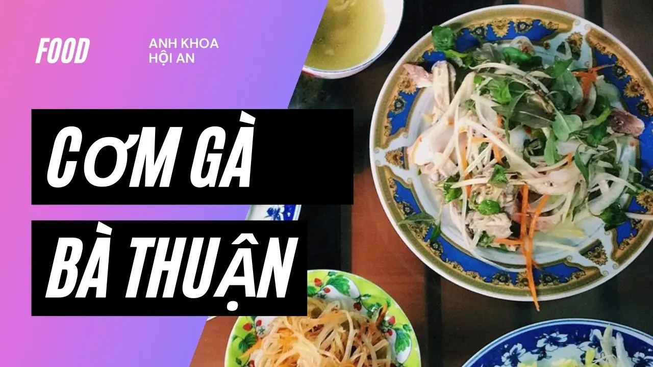 cơm gà hội an