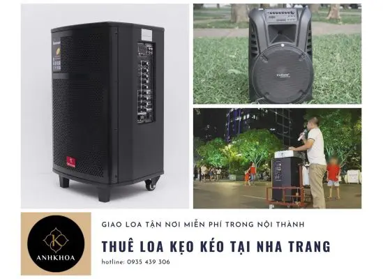 thuê loa kẹo kéo nha trang