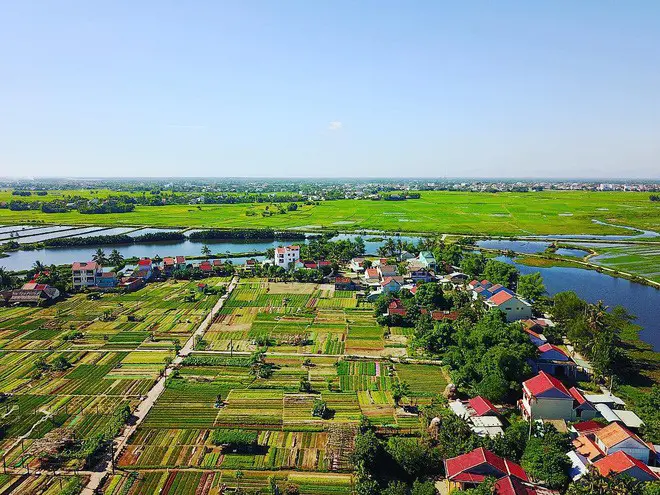 thuê xe máy khám phá làng rau trà quế