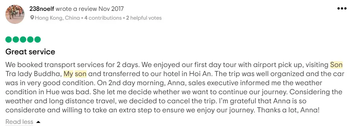 review hoi an my son 2 | Anh Khoa Company | Scooter Rental Hoi An | hoianit.com