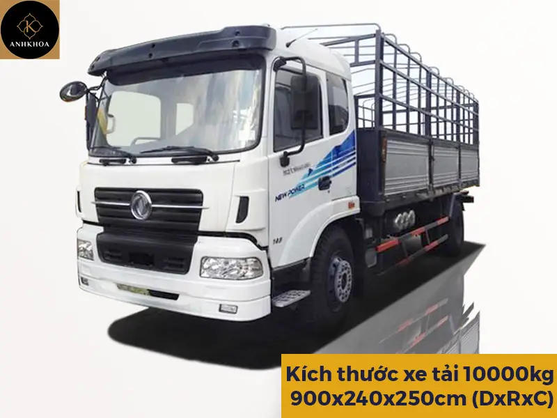 Kích thước thùng xe tải