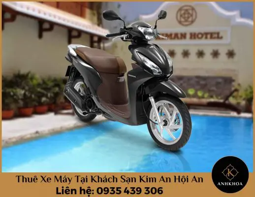 thuê xe máy tại khách sạn kim an hội an