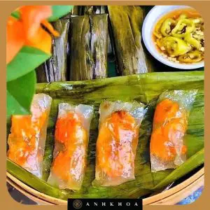 bánh lọc huế ở hội an