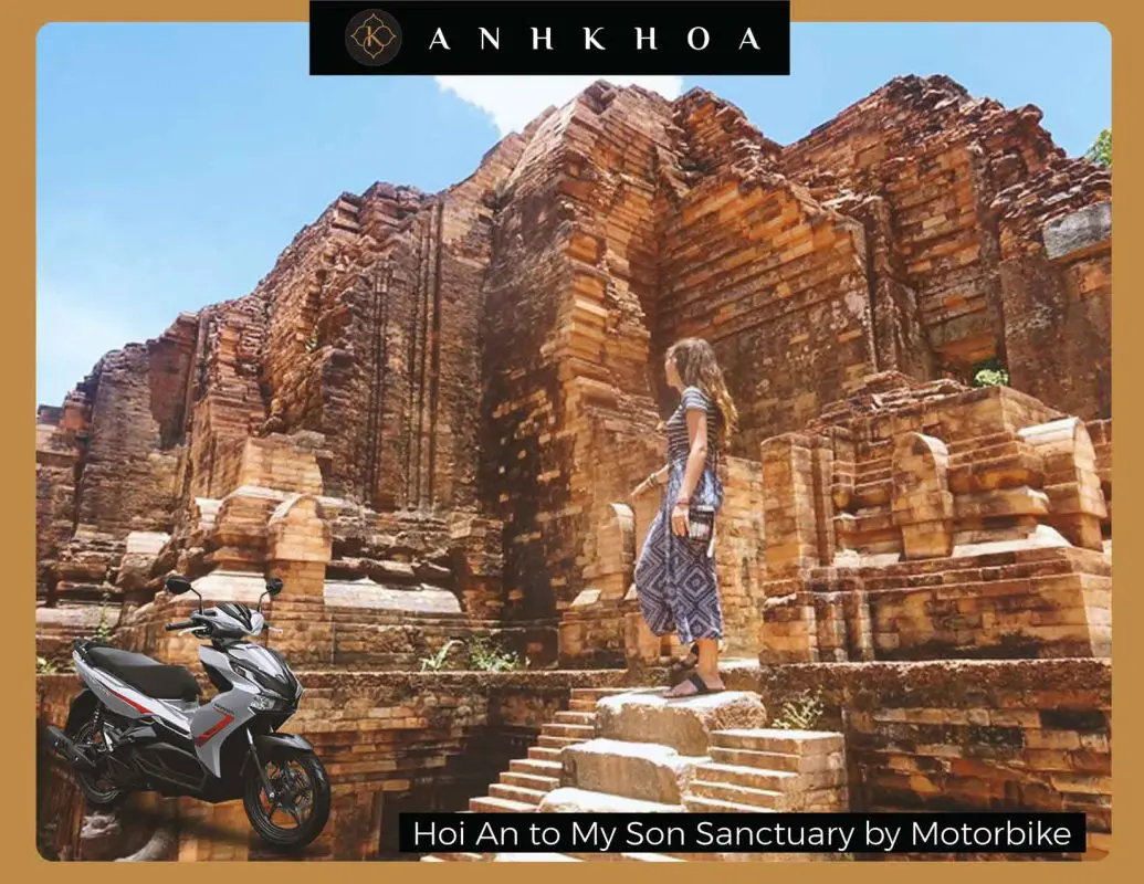 Hoi An to My Son Sanctuary by Motorbike 4 | Anh Khoa Company | Scooter Rental Hoi An | hoianit.com