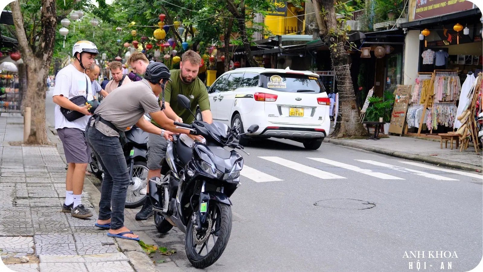 Enjoy a thrilling ride with a honda winner motorbike rental in hoi an.