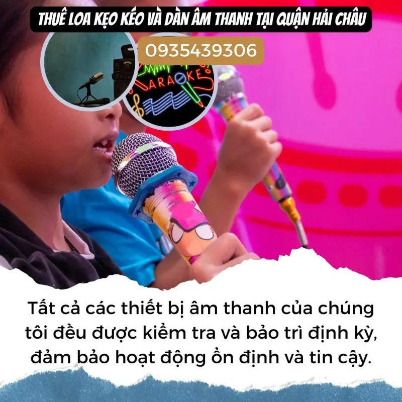 thuê loa kéo kéo hải châu