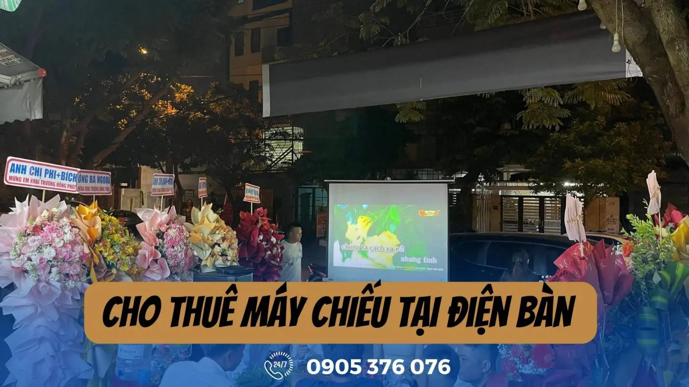 Thuê Máy Chiếu Điện Bàn