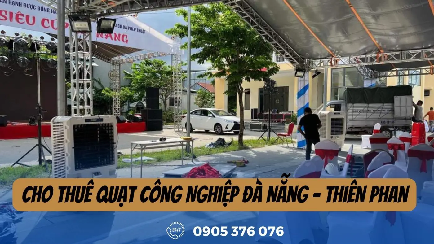 Cho Thuê Quạt Công Nghiệp Đà Nẵng