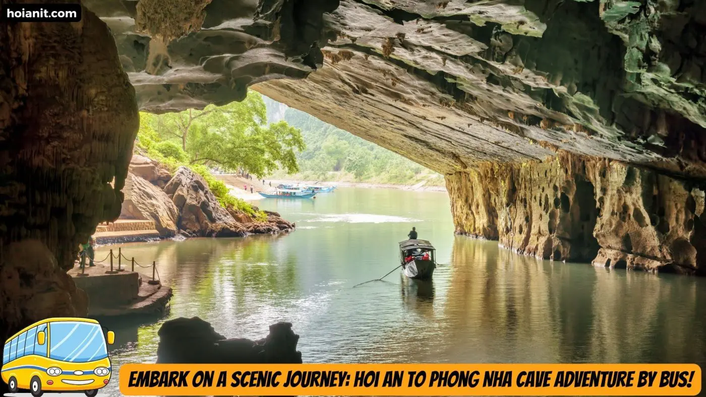 hoi an to phong nha cave bus