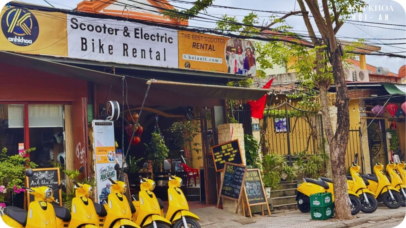 Anh Khoa Motorbike rental Hoi An Cheap Service