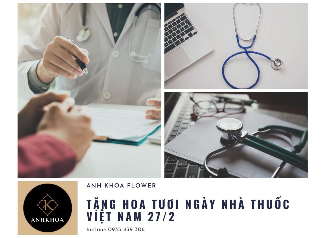 hoa tươi tặng thầy thuốc