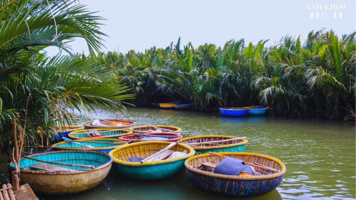 Explore Cam Thanh Coconut Village - Basket boats, coconut trees, and culture.
