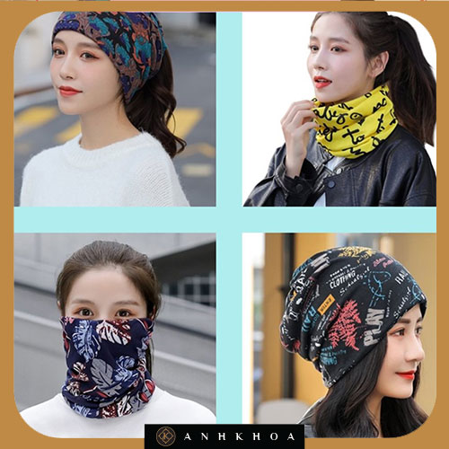 The Versatile Tube Scarf or Neck Gaiter For Sales 2