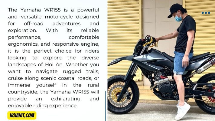 Yamaha WR155 Rental 1