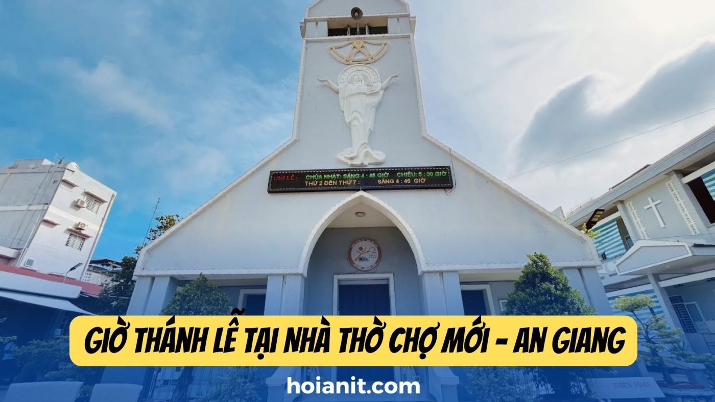 Nhà Thờ Chợ Mới An Giang