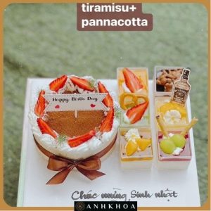 Bánh Tiramisu Mix Panacotta BK-633