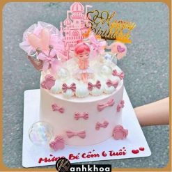 birthday cake for baby girl in da nang