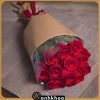 a red rose bouquet for valetine's day in da nang