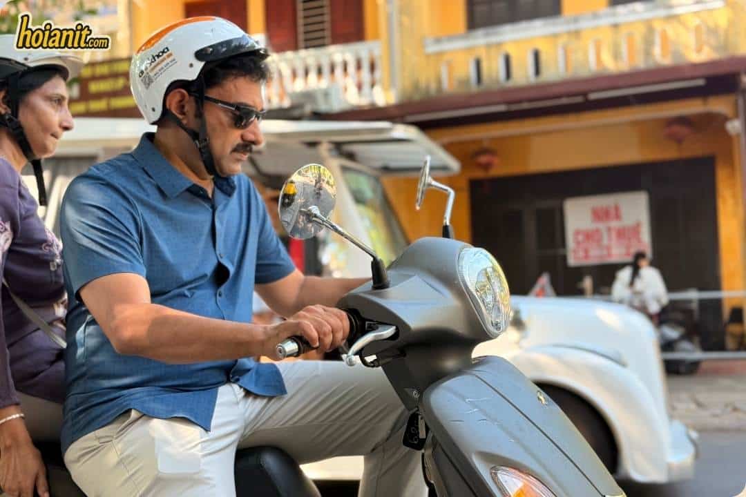 Budget 50cc scooter for cheap motorbike rental in Hoi An