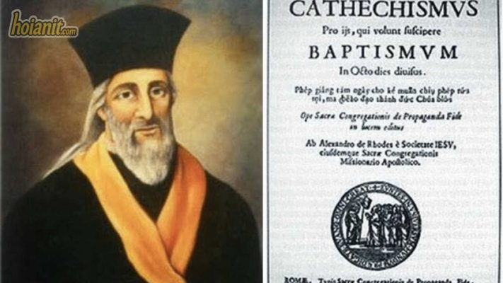 Cha Đắc Lộ đào tạo thầy giảng tại Hội An năm 1642