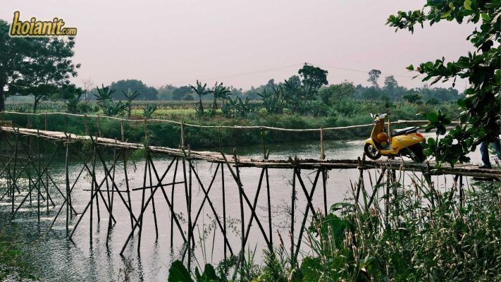 Cam Dong Bamboo Bridge