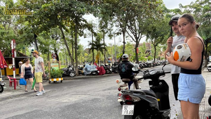 Cách săn voucher HOIANIT15 giảm 15% thuê xe máy Hội An