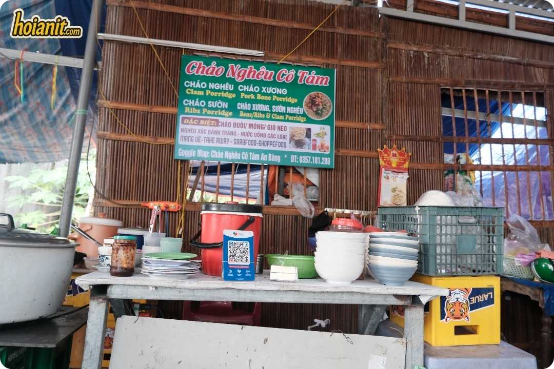Cháo Nghêu Hội An - Cô Tám