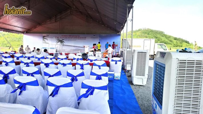 Cho Thuê Quạt Hơi Nước Điện Bàn