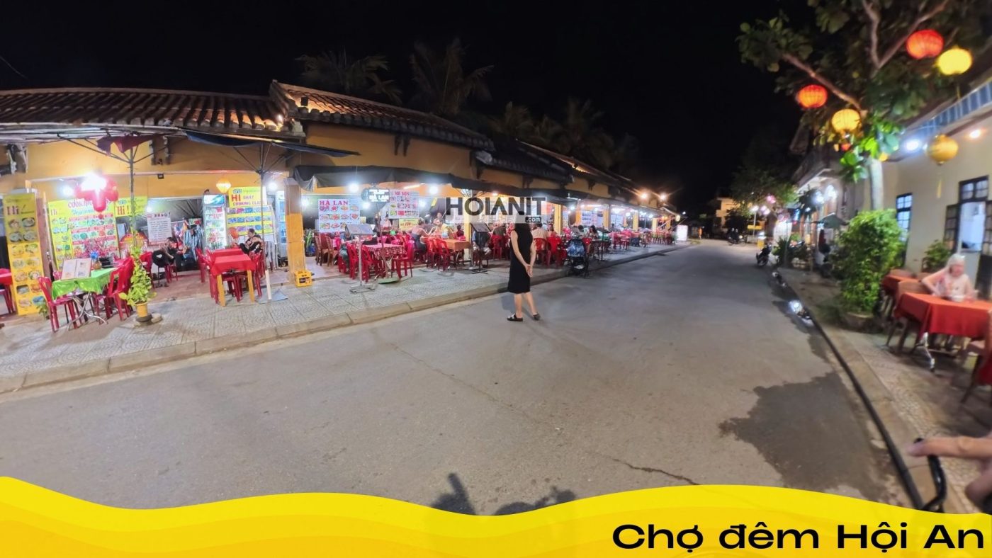 Phố cổ Hội An lung linh buổi tối