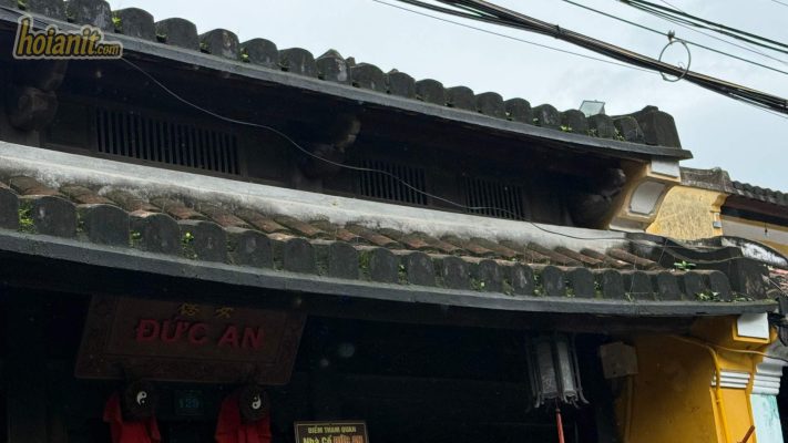 Front view of Duc An Ancient House, Hoi An