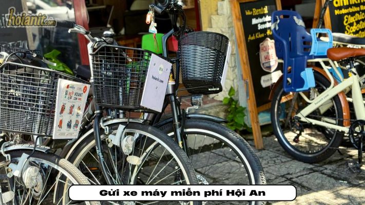 Gửi xe máy miễn phí Hội An
