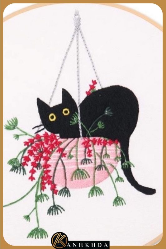 Hand Embroidery Art in Hoi An