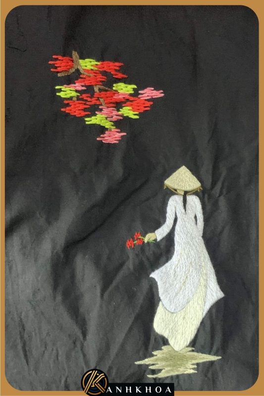 Hand Embroidery Art in Hoi An