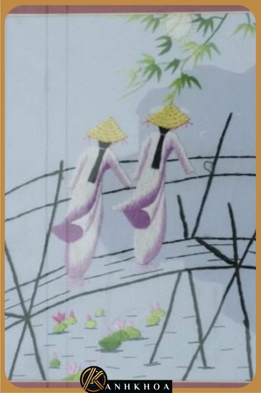 Hand Embroidery Art in Hoi An