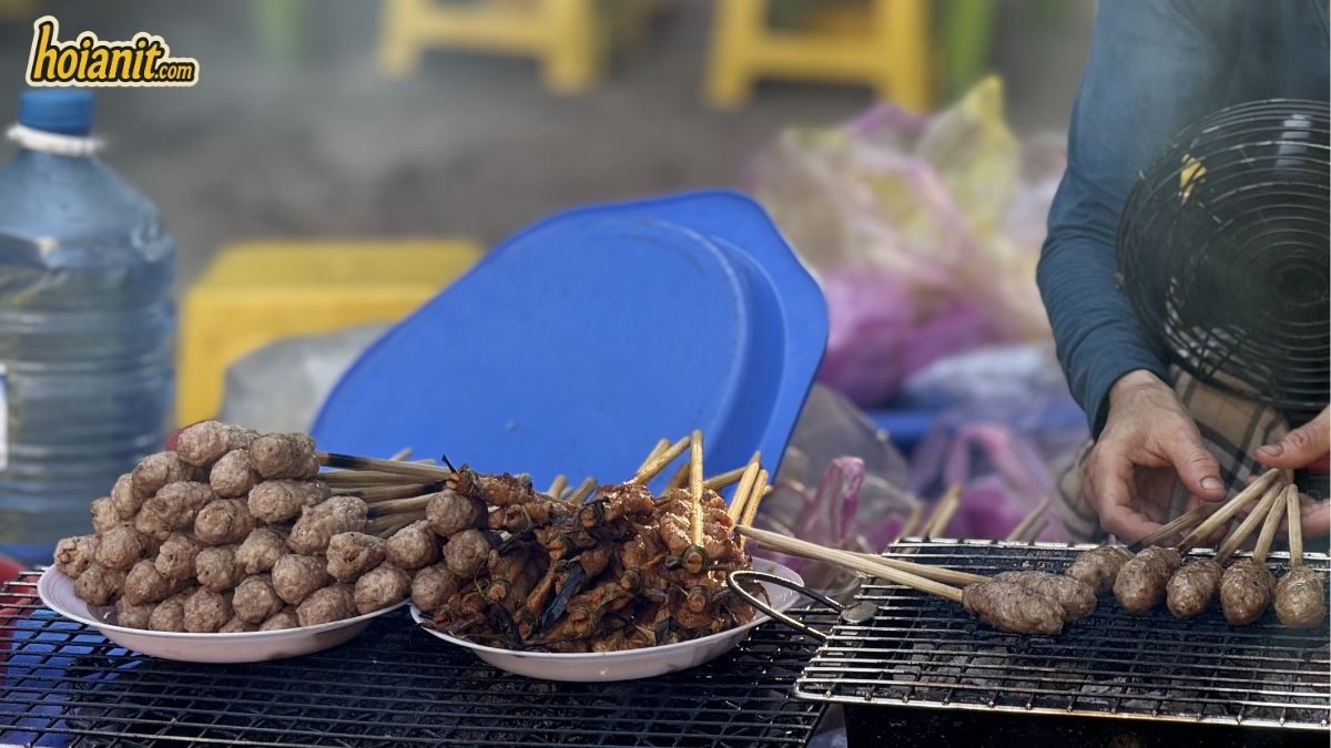 Grilled street food to try in Hoi An