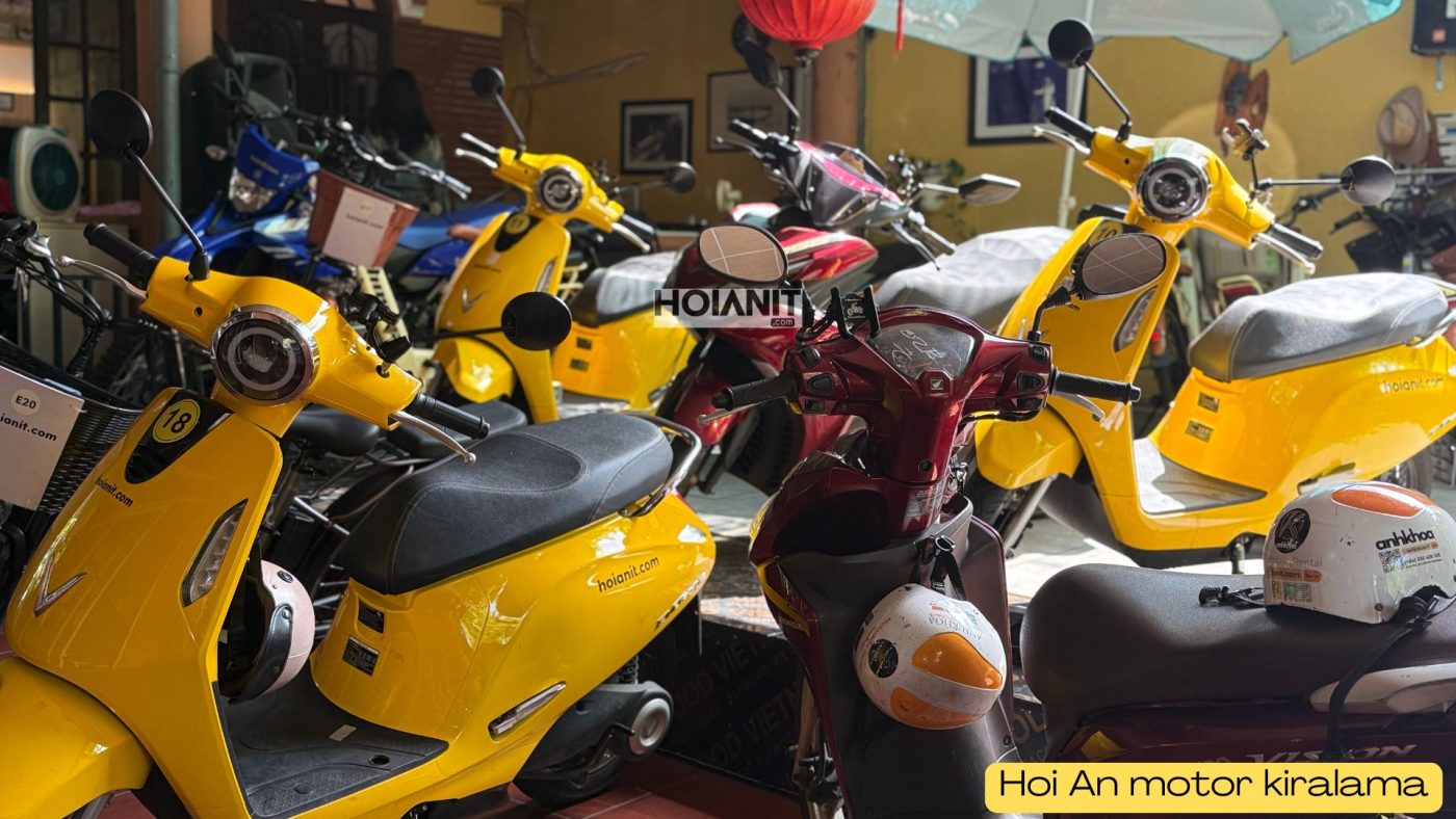 Hoi An motor kiralama