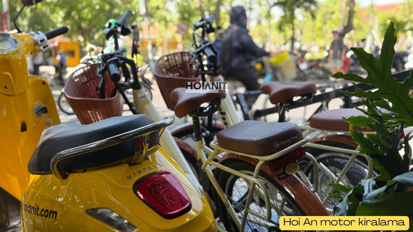 Hoi An elektrikli motor kiralama – Anh Khoa
