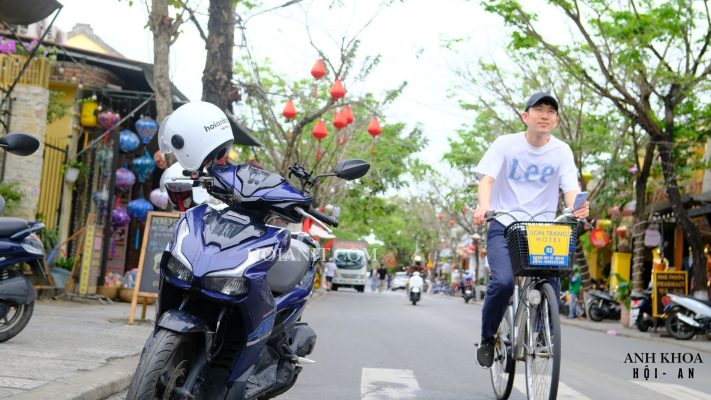 Rent a Honda Air Blade in Hoi An for an affordable and efficient way to get around the town.