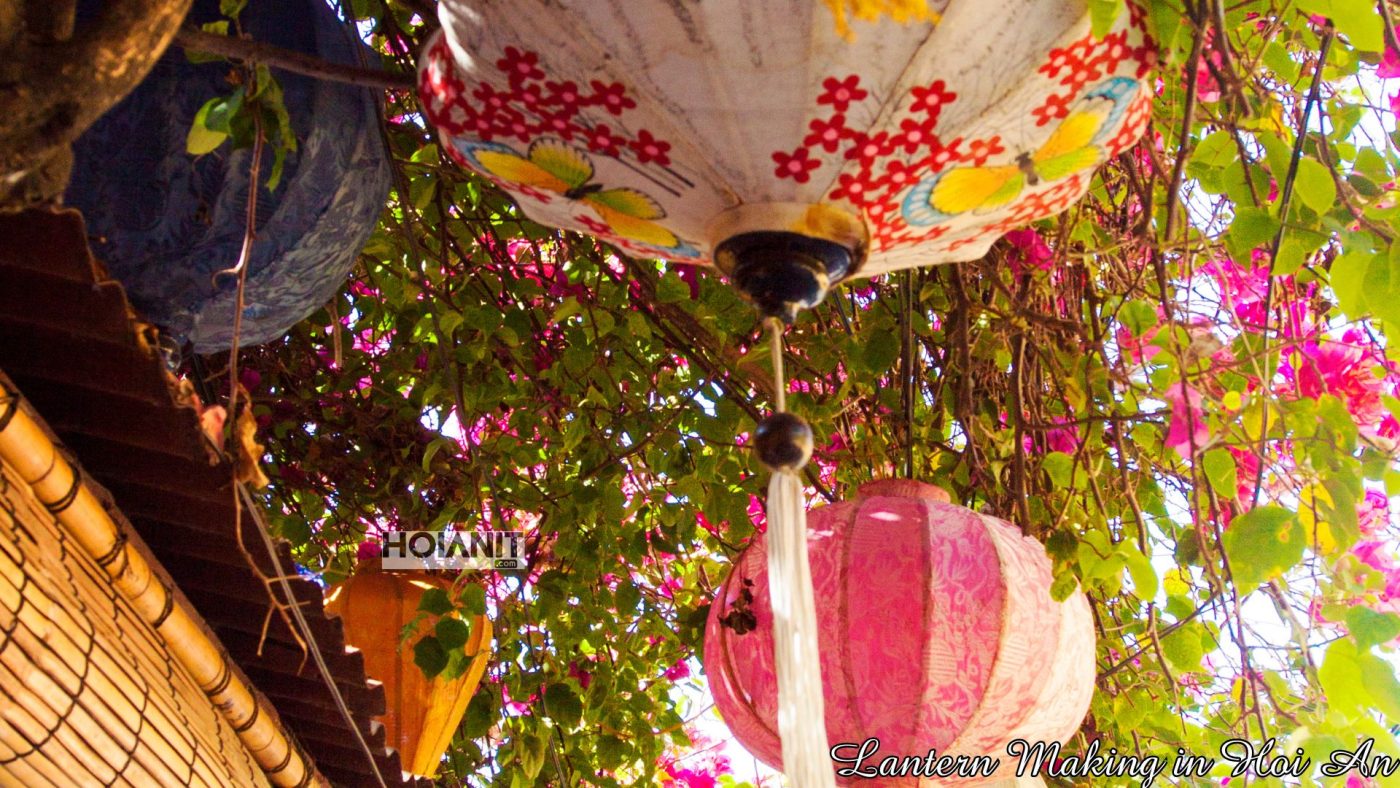 Lantern Making in Hoi An00003 Unique lantern souvenirs handmade by tourists in Hoi An