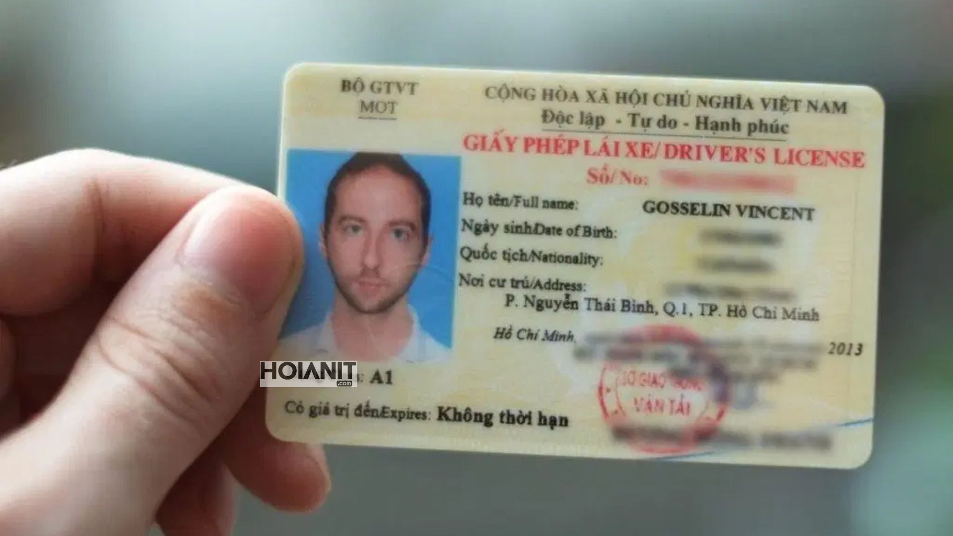 Riding a motorbike in Vietnam requires a valid license and minimum age of 18