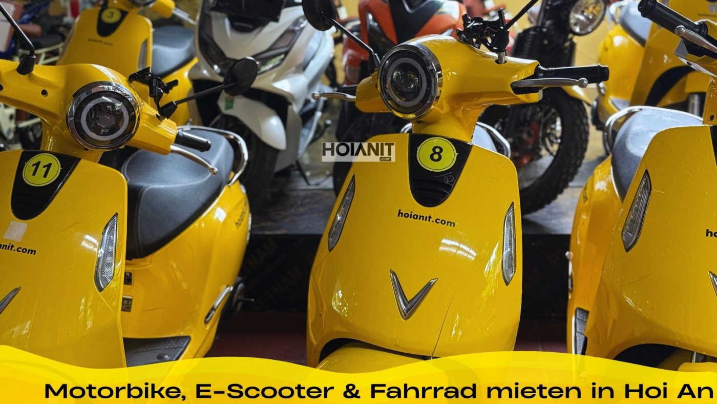 E-Scooter Vermietung in Hoi An