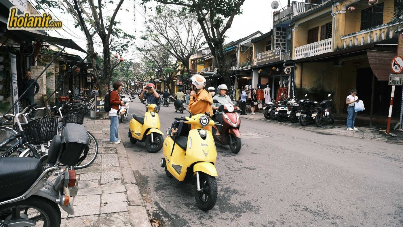 electric scooter rental hoi an